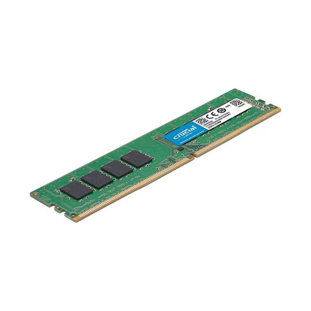 Crucial 16gb Udim Ram Crucial 16GB DDR4-2666 UDIMM PC4-21300 NON-ECC
